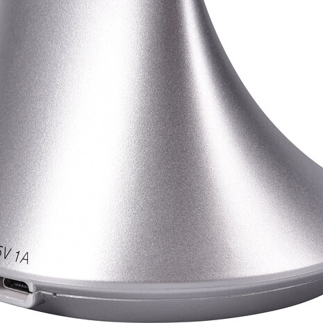 HLW LED LED Bureaulamp Trion Taty 4W - Natuurlijk Wit 4000K met Stoffen Kap & Oplaadbare Batterijen HLW LED LED Bureaulamp Trion Taty 4W - Natuurlijk Wit 4000K met Stoffen Kap & Oplaadbare Batterijen