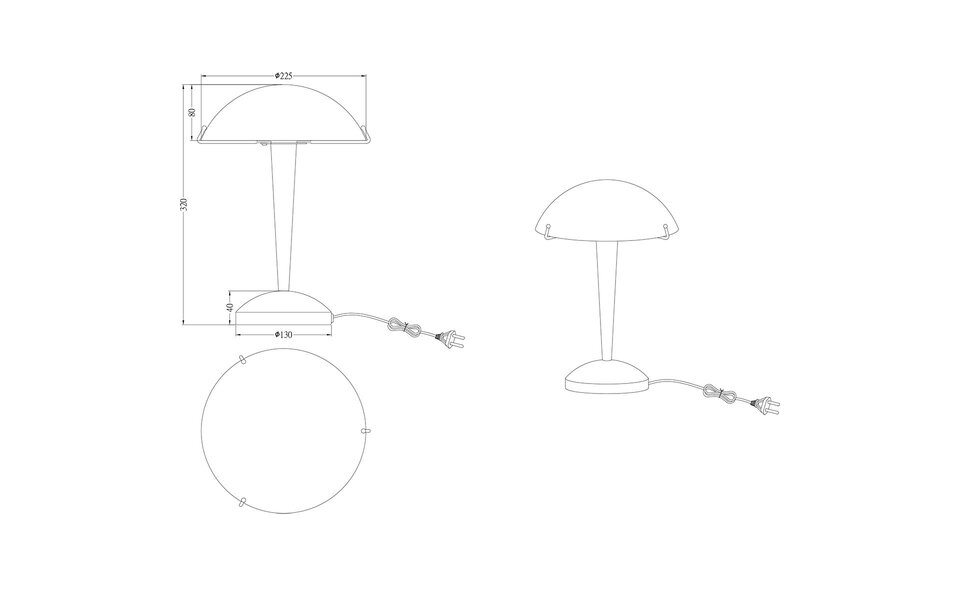 HLW LED LED Tafellamp Trion Ilza - Mat Messing Metalen met Wit Glas HLW LED LED Tafellamp Trion Ilza - Mat Messing Metalen met Wit Glas