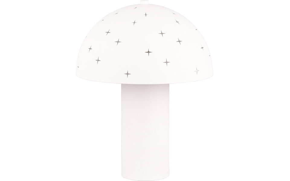 HLW LED LED Tafellamp Trion Ates - Mat Wit Metalen  met E14, Max 28W