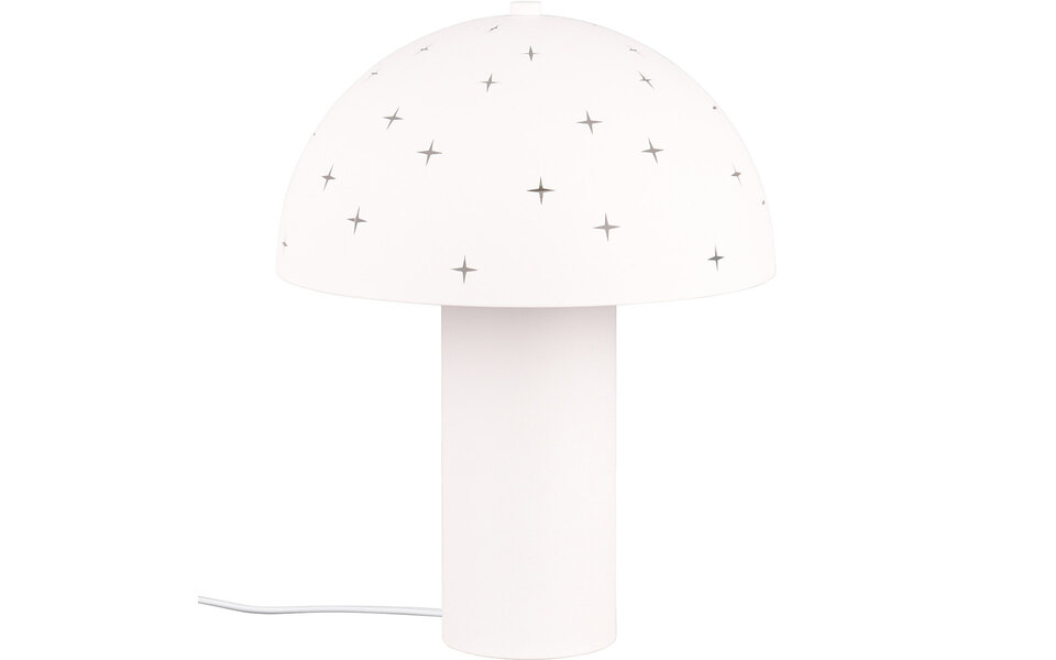 HLW LED LED Tafellamp Trion Ates - Mat Wit Metalen  met E14, Max 28W