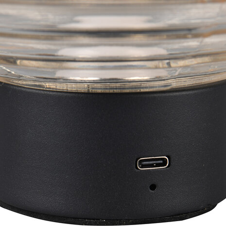 HLW LED Stijlvolle LED Tafellamp en Metalen in Zwart/Wit - Warm Wit 2700K–3000K, 5W LED HLW LED Stijlvolle LED Tafellamp en Metalen in Zwart/Wit - Warm Wit 2700K–3000K, 5W LED