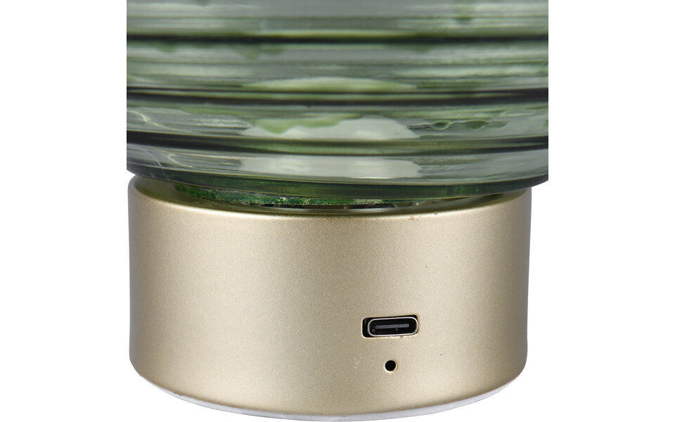 HLW LED LED Tafellamp & Metalen  - Warm Wit 2700K-3000K, 5W LED in Wit & Goud