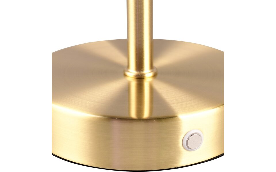 HLW LED LED Tafellamp &  | Witte & Gouden Metalen  | Warm Wit 2700K-3000K | 5W LED