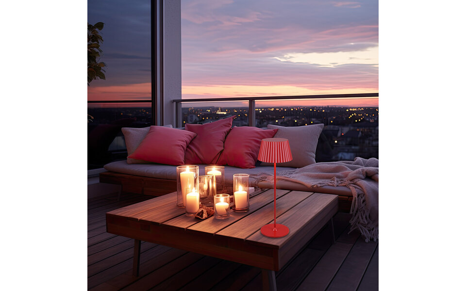 HLW LED Moderne LED Tafellamp & Witte Metalen met Warm Wit 2700K-3000K, 5W LED HLW LED Moderne LED Tafellamp & Witte Metalen met Warm Wit 2700K-3000K, 5W LED