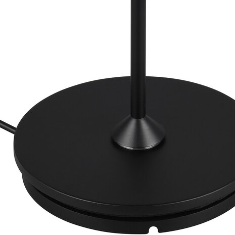 HLW LED Stijlvolle LED Tafellamp Trion Uraz - Mat Zwarte Metalen - Warm Wit 3000K HLW LED Stijlvolle LED Tafellamp Trion Uraz - Mat Zwarte Metalen - Warm Wit 3000K