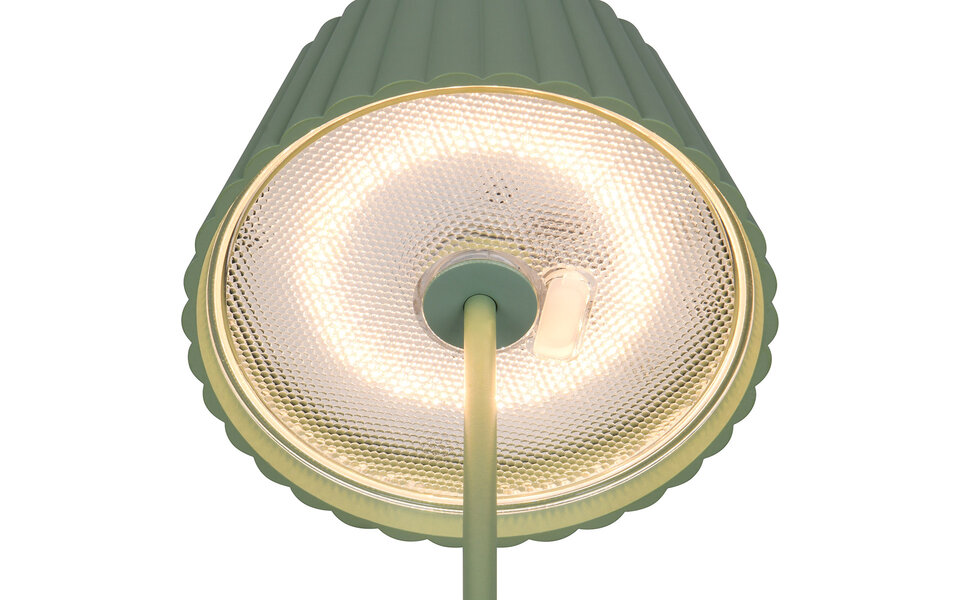 HLW LED LED Tafellamp Pistachegroen - Warm Wit 2700K–3000K, Metalen , 5W LED