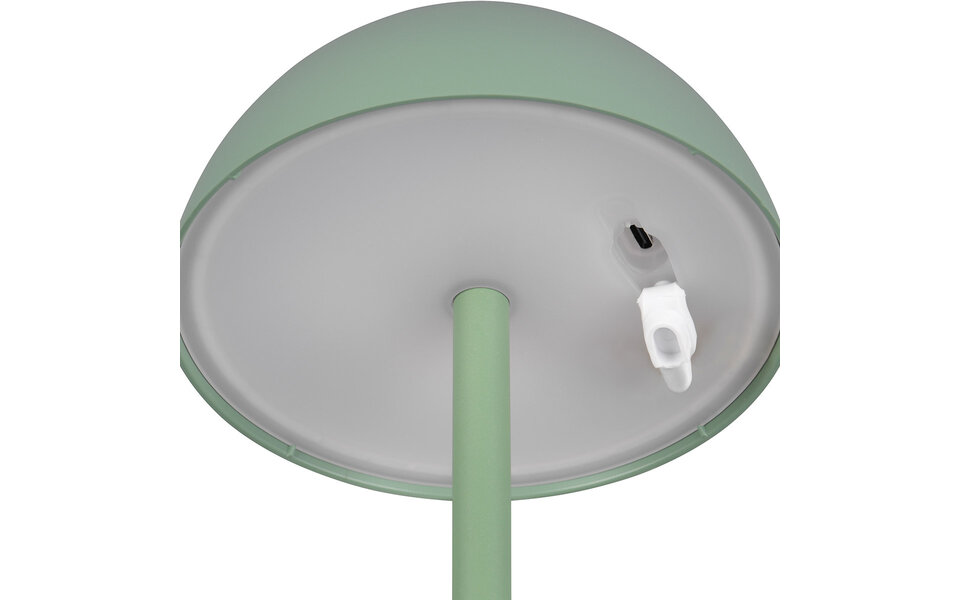 HLW LED Witte LED Tafellamp &  met Stoffen Kap - Warm Wit 2700K–3000K & 7W LED