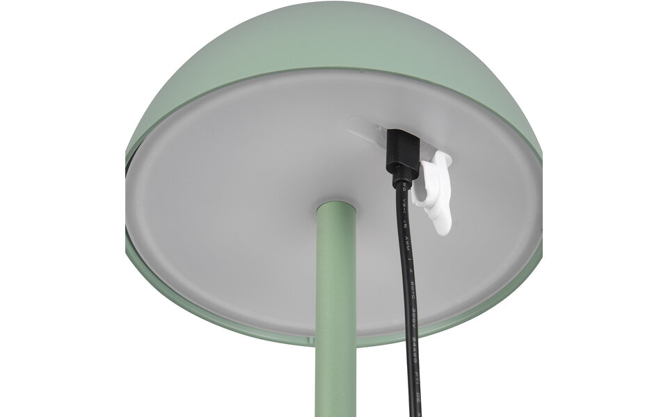 HLW LED Witte LED Tafellamp &  met Stoffen Kap - Warm Wit 2700K–3000K & 7W LED