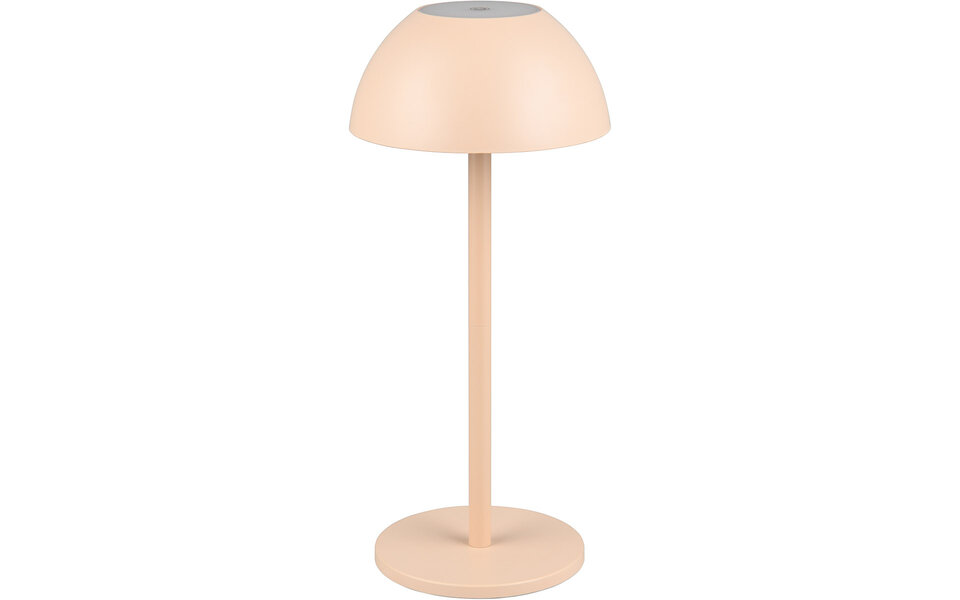 HLW LED Stijlvolle LED Tafellamp & Witte  met Stoffen Kap - Warm Wit 2700K–3000K, 7W LED