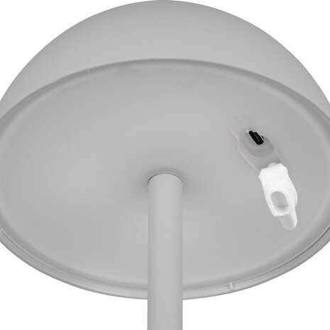 HLW LED LED Tafellamp Trion Rado met Warm Wit 3000K, Stoffen Kap & Oplaadbare Batterijen HLW LED LED Tafellamp Trion Rado met Warm Wit 3000K, Stoffen Kap & Oplaadbare Batterijen