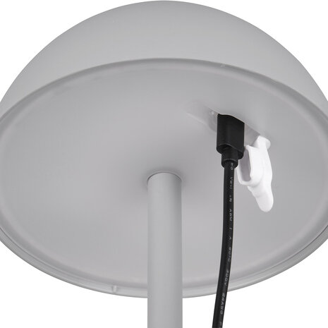 HLW LED LED Tafellamp Trion Rado met Warm Wit 3000K, Stoffen Kap & Oplaadbare Batterijen HLW LED LED Tafellamp Trion Rado met Warm Wit 3000K, Stoffen Kap & Oplaadbare Batterijen