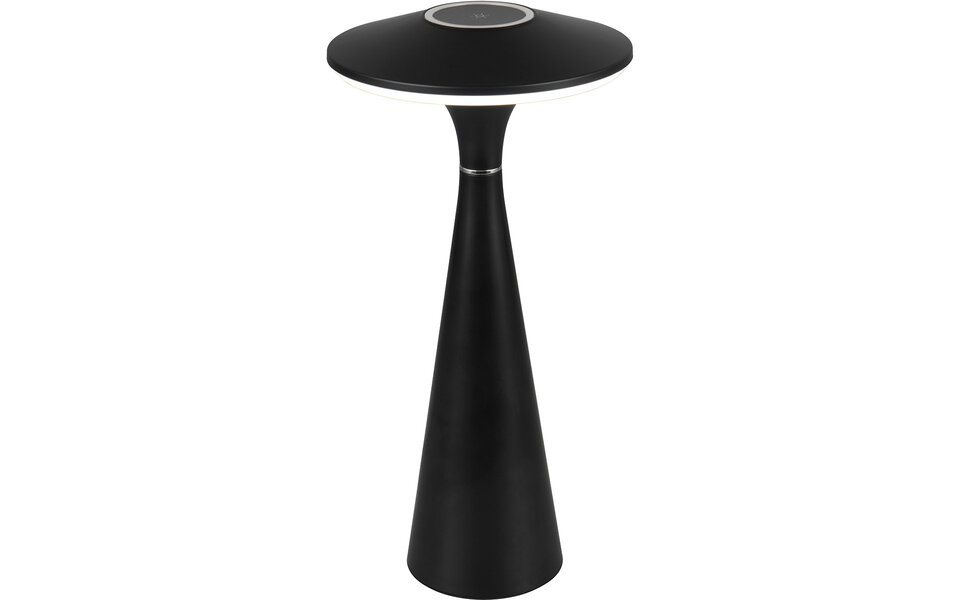 HLW LED LED Tafellamp Trion Rezo met 2W LED, Stoffen Kap & Zwarte  Look