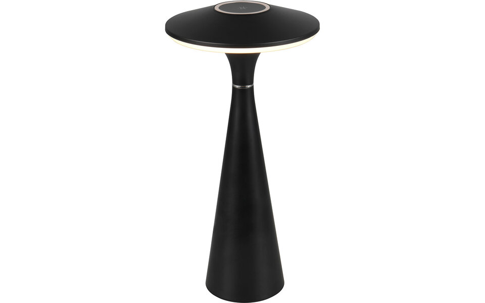 HLW LED LED Tafellamp Trion Rezo met 2W LED, Stoffen Kap & Zwarte  Look