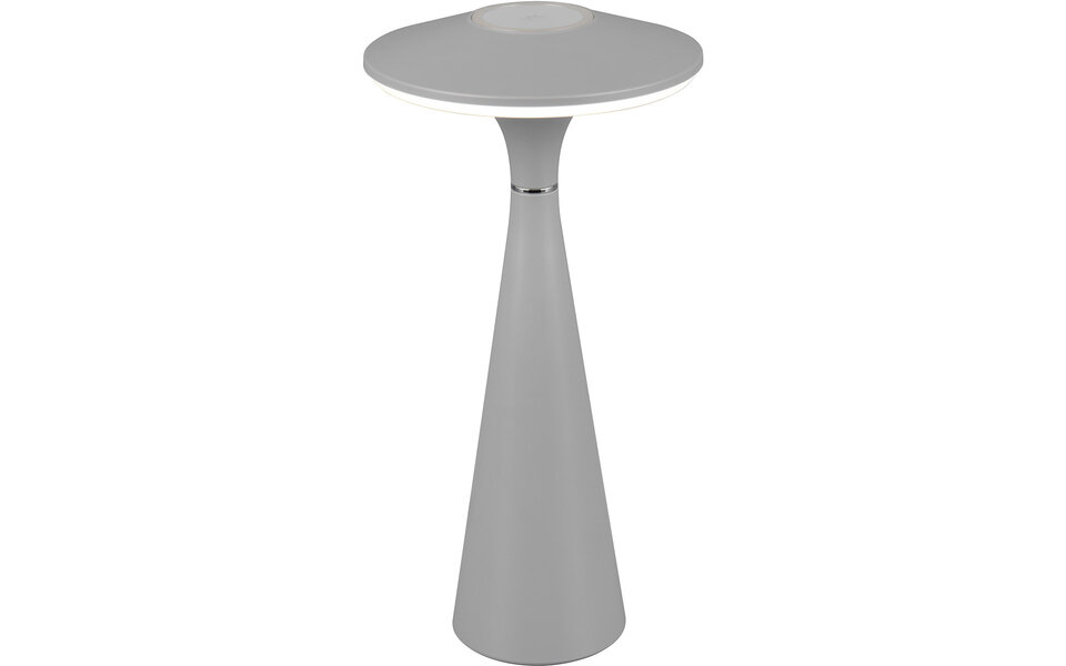 HLW LED LED Tafellamp & met Stoffen Kap - 2W LED, Oplaadbaar & Aanpasbare Kleur HLW LED LED Tafellamp & met Stoffen Kap - 2W LED, Oplaadbaar & Aanpasbare Kleur