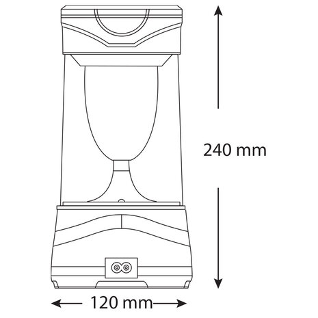 HLW LED Dimbare LED Tafellamp Rominy 10W - Solar, Mat Wit Aluminium, Perfect voor Campers HLW LED Dimbare LED Tafellamp Rominy 10W - Solar, Mat Wit Aluminium, Perfect voor Campers