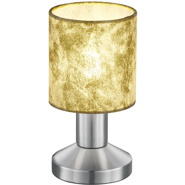 HLW LED Trion Garno LED Tafellamp - Ronde  & Gouden  Design