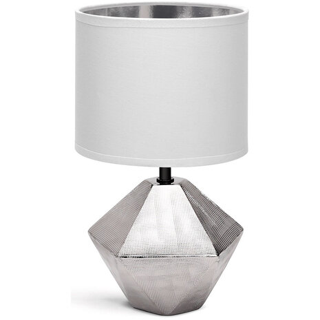 LED Tafellamp Aigi Uynimo - Ronde , Witte , E14 Fitting