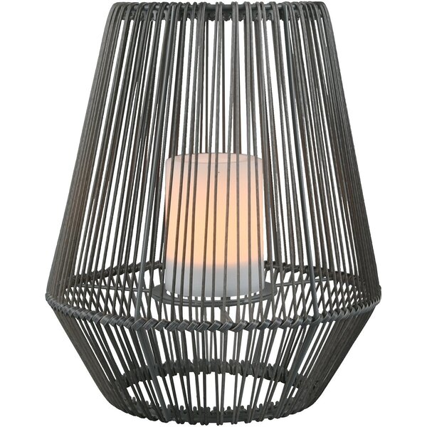 HLW LED Waterdichte LED Tafellamp met Sensor, Stoffen Kap & Zonne-energie HLW LED Waterdichte LED Tafellamp met Sensor, Stoffen Kap & Zonne-energie