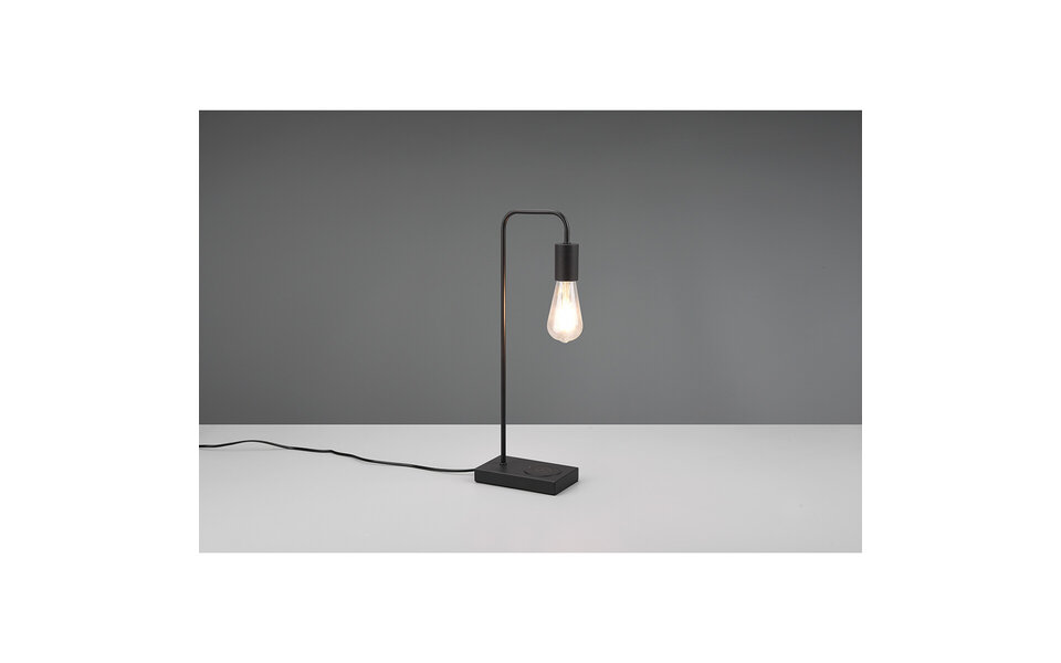 HLW LED LED Tafellamp Mat Zwart met Beam Angle verstelbaar - Rechthoekige  & Zwarte