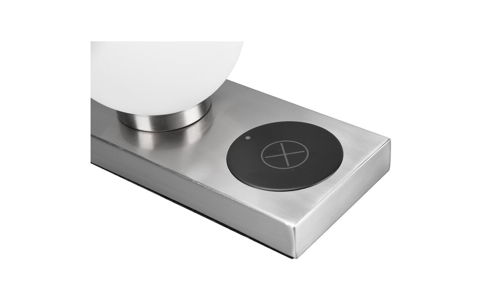 HLW LED LED Tafellamp Mat Nikkel - Rechthoekige  met COB LED & Verstelbare Beam Angle