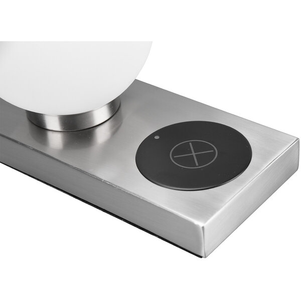 HLW LED LED Tafellamp Mat Nikkel - Rechthoekige  met COB LED & Verstelbare Beam Angle