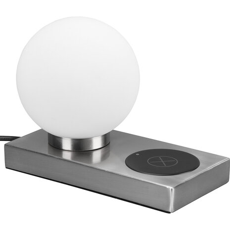 HLW LED LED Tafellamp Mat Nikkel - Rechthoekige  met COB LED & Verstelbare Beam Angle