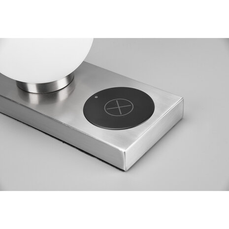 HLW LED LED Tafellamp Mat Nikkel - Rechthoekige  met COB LED & Verstelbare Beam Angle