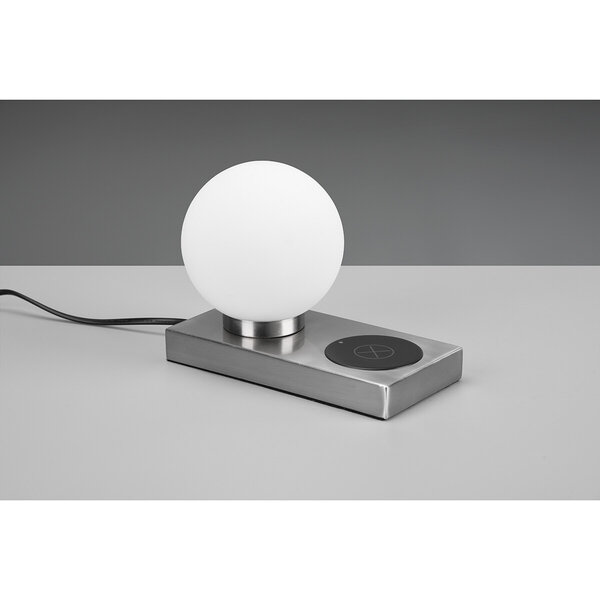 HLW LED LED Tafellamp Mat Nikkel - Rechthoekige  met COB LED & Verstelbare Beam Angle