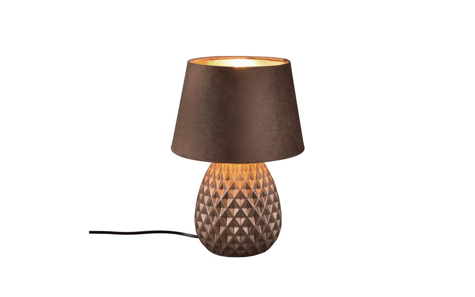 HLW LED Stijlvolle LED Tafellamp Trion Aroniz met Ronde en HLW LED Stijlvolle LED Tafellamp Trion Aroniz met Ronde en