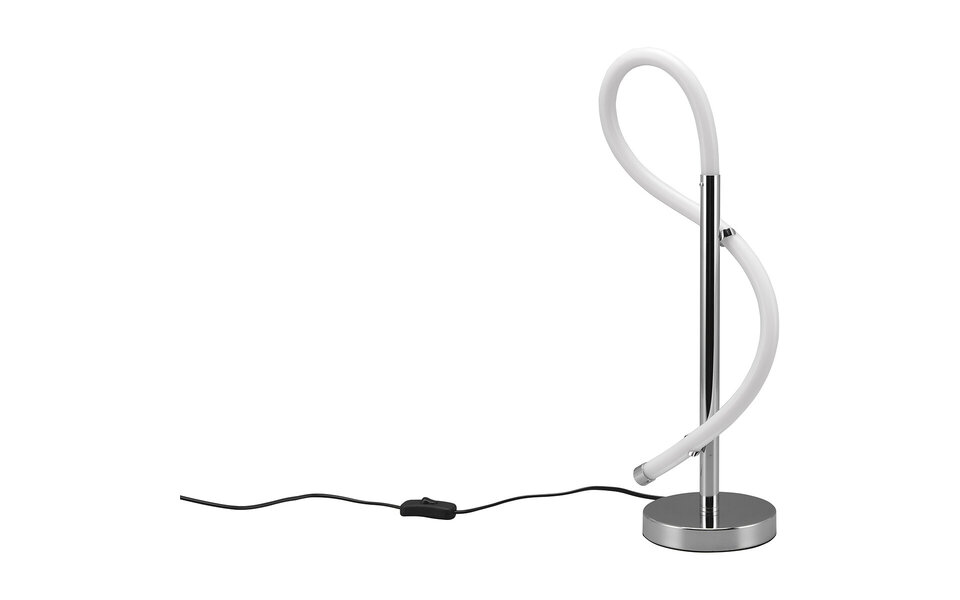 HLW LED Dimbare LED Tafellamp Trion Argino - Natuurlijk Wit 4000K, 10.5W, Chroom Metaal