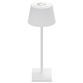 Dimbare LED Tafellamp met USB-oplaadfunctie, RGB & Touch - Draadloze LED Bureaulamp