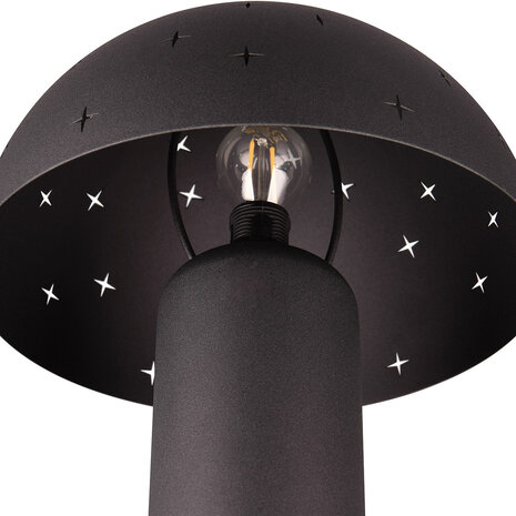 LEDVANCE LED Tafellamp Trion Ates - Zwarte Metalen  met E14 Fitting tot 28W