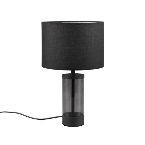 HLW LED LED Tafellamp Trion Raziye - Mat Zwart Metaal - 1 Lichtpunt - Max 25W LED