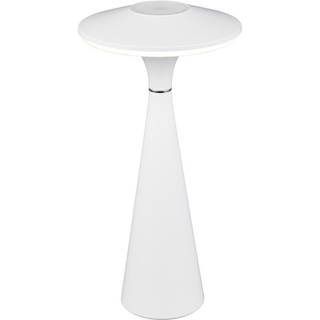 HLW LED Stijlvolle LED Tafellamp & Witte met Stoffen Kap en 2W LED HLW LED Stijlvolle LED Tafellamp & Witte met Stoffen Kap en 2W LED