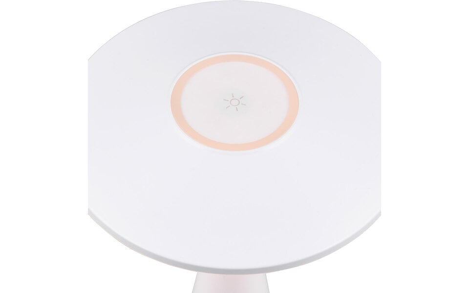 HLW LED Stijlvolle LED Tafellamp & Witte  met Stoffen Kap en 2W LED