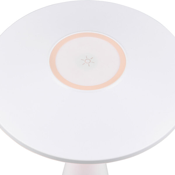 HLW LED Stijlvolle LED Tafellamp & Witte met Stoffen Kap en 2W LED HLW LED Stijlvolle LED Tafellamp & Witte met Stoffen Kap en 2W LED