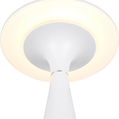 HLW LED Stijlvolle LED Tafellamp & Witte met Stoffen Kap en 2W LED HLW LED Stijlvolle LED Tafellamp & Witte met Stoffen Kap en 2W LED