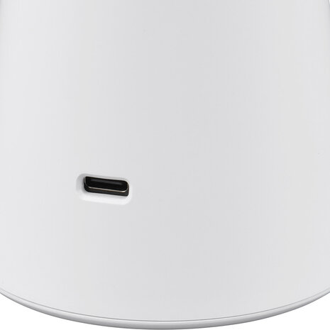 HLW LED Stijlvolle LED Tafellamp & Witte met Stoffen Kap en 2W LED HLW LED Stijlvolle LED Tafellamp & Witte met Stoffen Kap en 2W LED