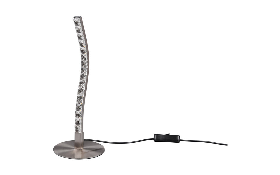 HLW LED LED Tafellamp Trion Ivel – Mat Nikkel, Warm Wit 3000K, 3.5W LED Metalen HLW LED LED Tafellamp Trion Ivel – Mat Nikkel, Warm Wit 3000K, 3.5W LED Metalen