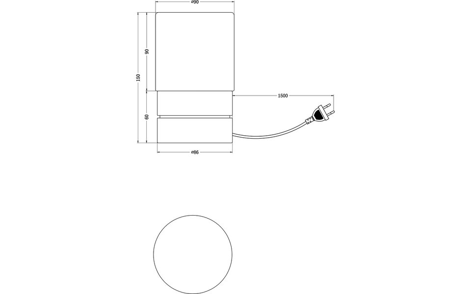 HLW LED LED Tafellamp Trion Saidi met Mat Nikkel, Wit Glas en E14 Fitting HLW LED LED Tafellamp Trion Saidi met Mat Nikkel, Wit Glas en E14 Fitting
