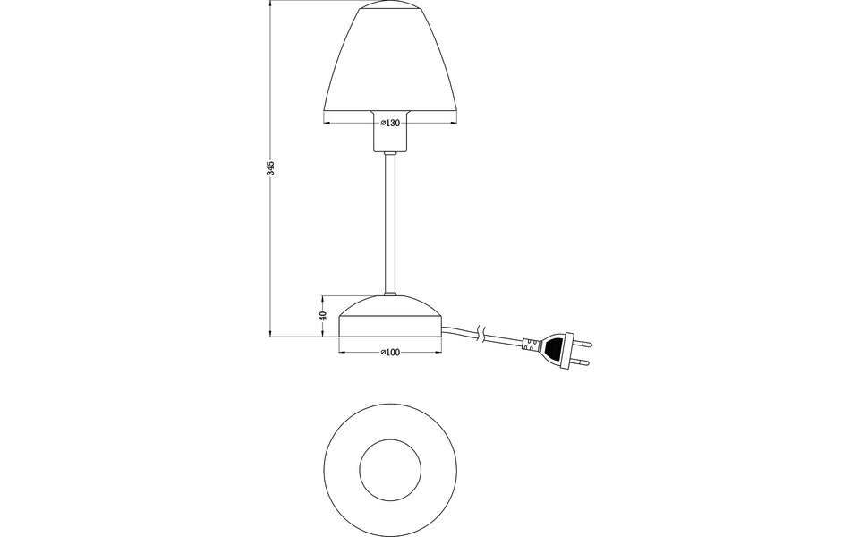 HLW LED LED Tafellamp Trion Orea - Mat Nikkel Metaal & Wit Glas | E14 Fitting HLW LED LED Tafellamp Trion Orea - Mat Nikkel Metaal & Wit Glas | E14 Fitting