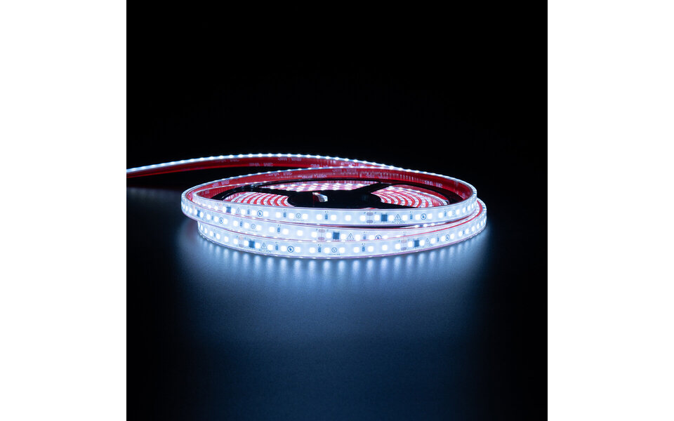 Velvalux Dimbare LED Strip 5m - Helder Koud Wit 6000K, Waterdicht Velvalux Dimbare LED Strip 5m - Helder Koud Wit 6000K, Waterdicht