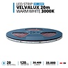 Velvalux Dimbare LED Strip 20m - Helder Koud Wit 6000K Waterdicht Velvalux Dimbare LED Strip 20m - Helder Koud Wit 6000K Waterdicht