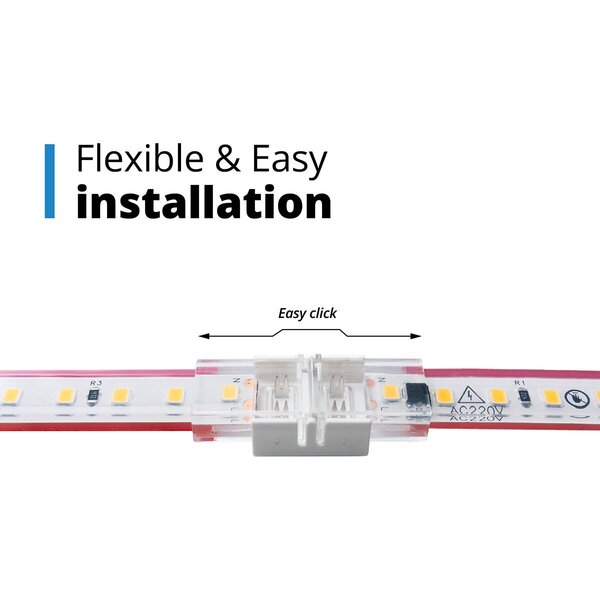 Velvalux Dimbare LED Strip 20m - Helder Koud Wit 6000K Waterdicht Velvalux Dimbare LED Strip 20m - Helder Koud Wit 6000K Waterdicht