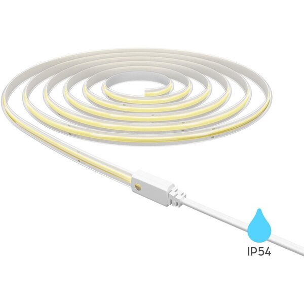HLW LED Waterdichte LED strip met Warm Wit COB LED 2700K-3000K