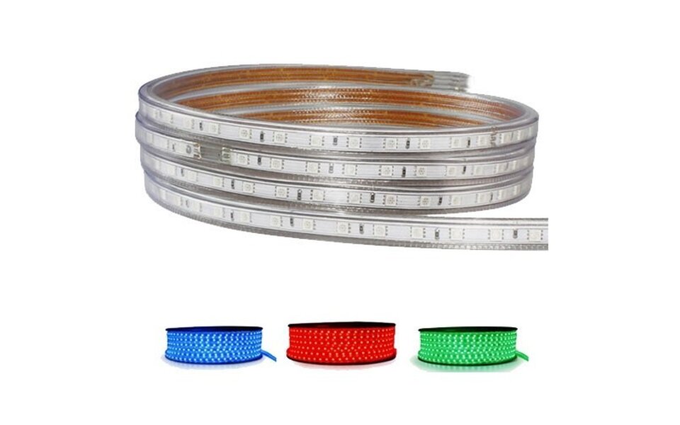 HLW LED Smart Dimbare LED Strip Set 50m - RGB, Waterdicht IP65