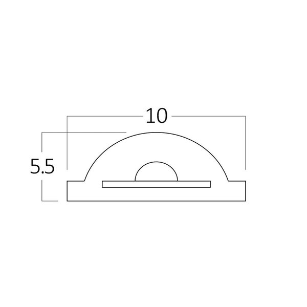 HLW LED LED strip Strip COB 5m - Warm Wit 3000K - Waterdicht IP54 HLW LED LED strip Strip COB 5m - Warm Wit 3000K - Waterdicht IP54