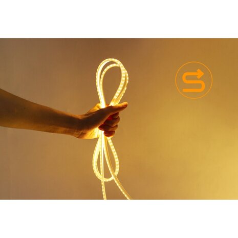 HLW LED LED Strip Aigi Stribo 50m - Waterdicht & Koud Wit 6500K HLW LED LED Strip Aigi Stribo 50m - Waterdicht & Koud Wit 6500K