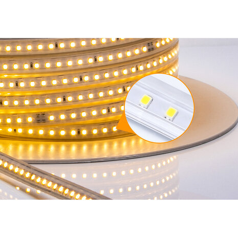 HLW LED LED Strip Aigi Stribo 50m - Waterdicht IP65 Koud Wit 6500K HLW LED LED Strip Aigi Stribo 50m - Waterdicht IP65 Koud Wit 6500K