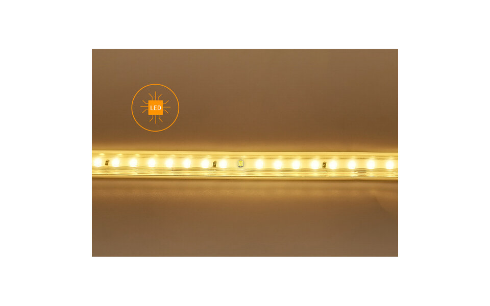 HLW LED LED Strip Aigi Stribo 50m - Waterdicht IP65 Koud Wit 6500K HLW LED LED Strip Aigi Stribo 50m - Waterdicht IP65 Koud Wit 6500K